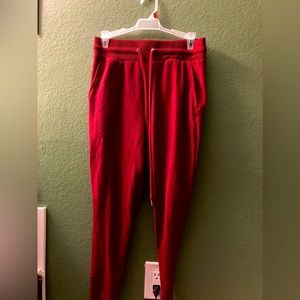 Maroon joggers
